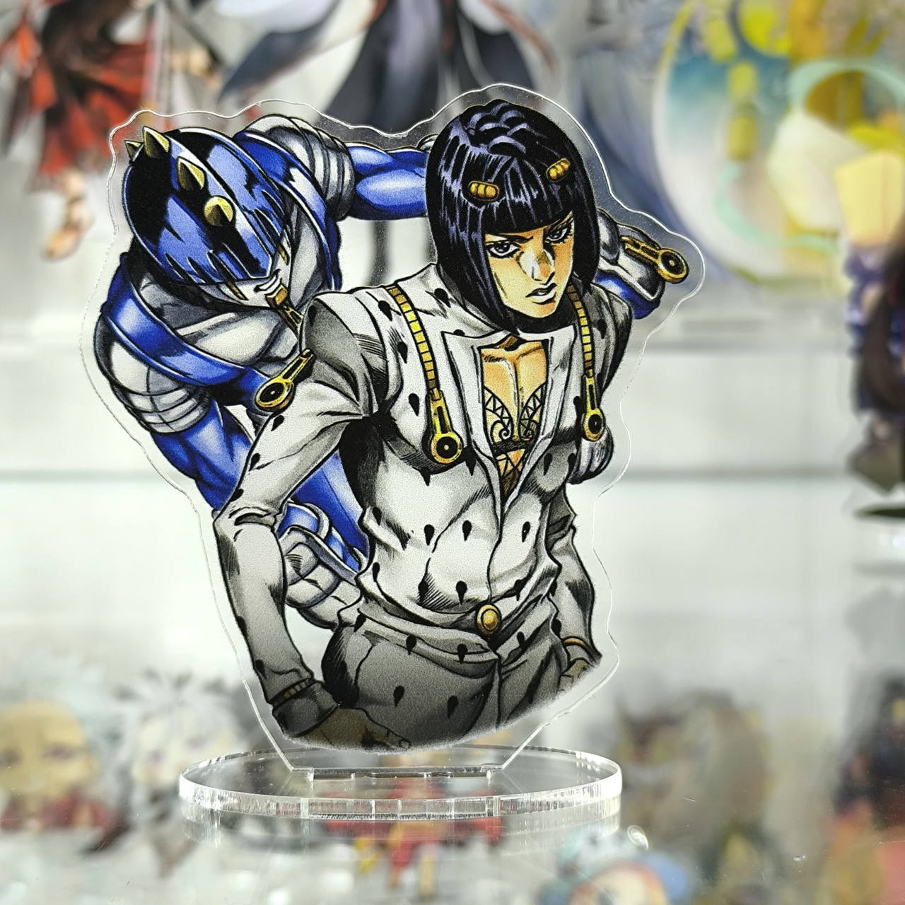 Акрилова статуетка ДжоДжо Бруно Буччеллаті (10 см) / JoJo's Bizarre Adventure