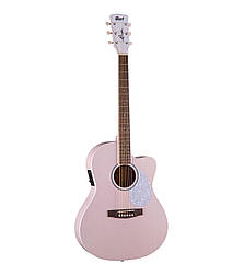 Електро-акустична гітара CORT JADE CLASSIC(PASTEL PINK OPEN PORE)