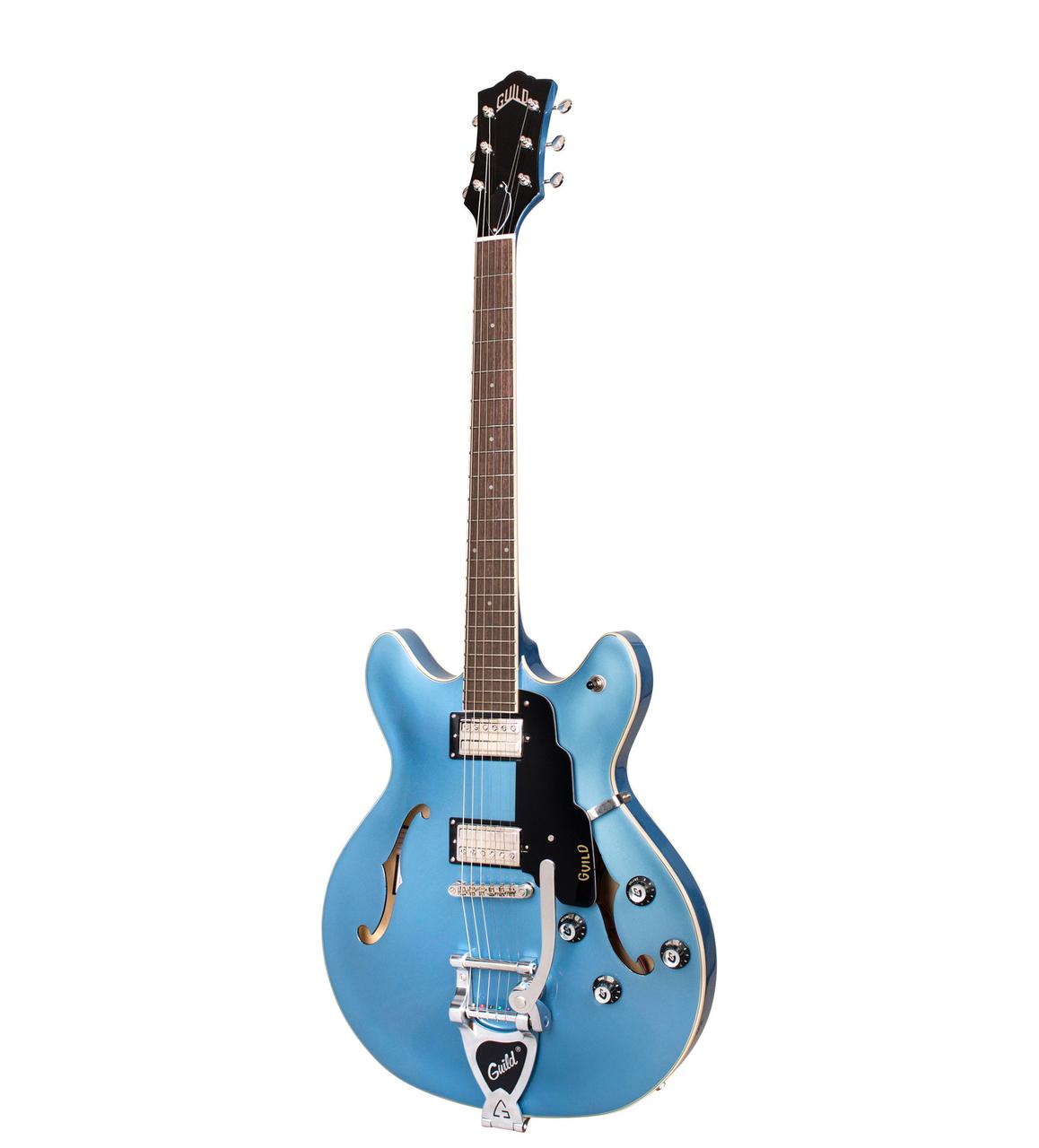 Напівакустична гітара GUILD STARFIRE I DC GVT (PELHAM BLUE), фото 1