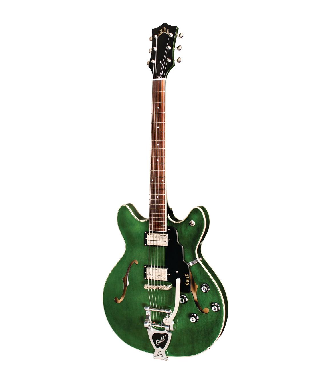 Напівакустична гітара GUILD STARFIRE I DC GVT (EMERALD GREEN), фото 1