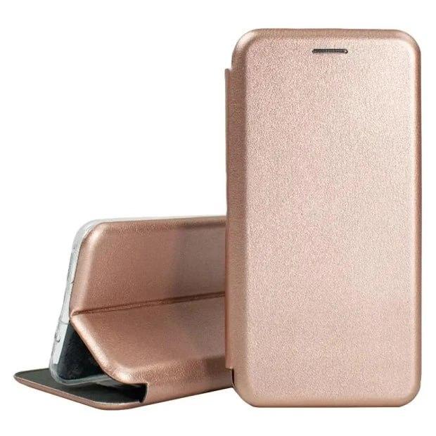 Чохол-книжка Xiaomi Redmi екошкіра Premium Case для смартфонів Пудровий