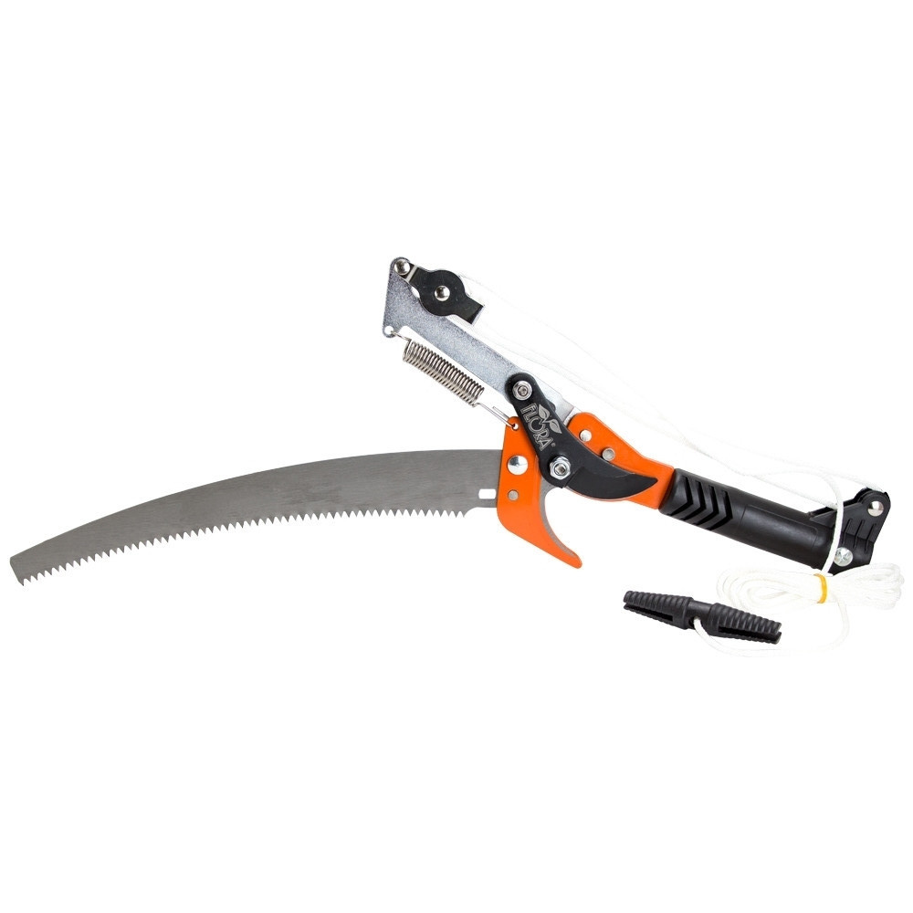Гілкоріз-пила садовий для обрізання високих гілок, без подовжувача ТМ FLORA, фото 1