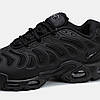 Чоловічі Кросівки Nike Air Max TN Plus Drift Triple Black / Найк Аїр Макс ТН Плюс Дріфт Трипл Чорні, фото 7