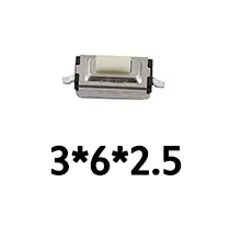 Кнопка 3x6x2.5мм SMD