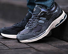 Зимові Чоловічі Кросівки New Balance 2002R Gore-Tex Grey / Нью Беланс 2002Р Гор Текс Сірі, фото 6