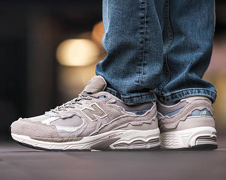 Зимові Чоловічі Кросівки New Balance 2002R Gore-Tex Beige / Нью Беланс 2002Р Гор Текс Бежеві, фото 1