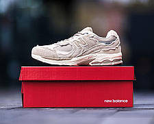 Зимові Чоловічі Кросівки New Balance 2002R Gore-Tex Beige / Нью Беланс 2002Р Гор Текс Бежеві, фото 4