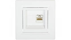 Розетка комп'ютерна Schneider Electric ASFORA RJ45 білий