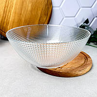 Великий скляний салатник 24 см. Generation Pasabahce