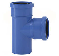 Трійник для каналізації VALSIR TRIPLUS D 110х90° (12 dB(A)) безшумна (Італія) 650535