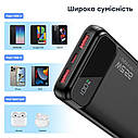 Повербанк 10000mAh Choetech B728 Black 22.5W QC3.0 PD3.0 (43-00114), фото 4