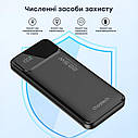 Повербанк 10000mAh Choetech B728 Black 22.5W QC3.0 PD3.0 (43-00114), фото 5
