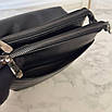 Чоловіча шкіряна сумка Hugo Boss через плече три відділення, фото 3