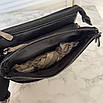 Чоловіча шкіряна сумка Hugo Boss через плече три відділення, фото 6