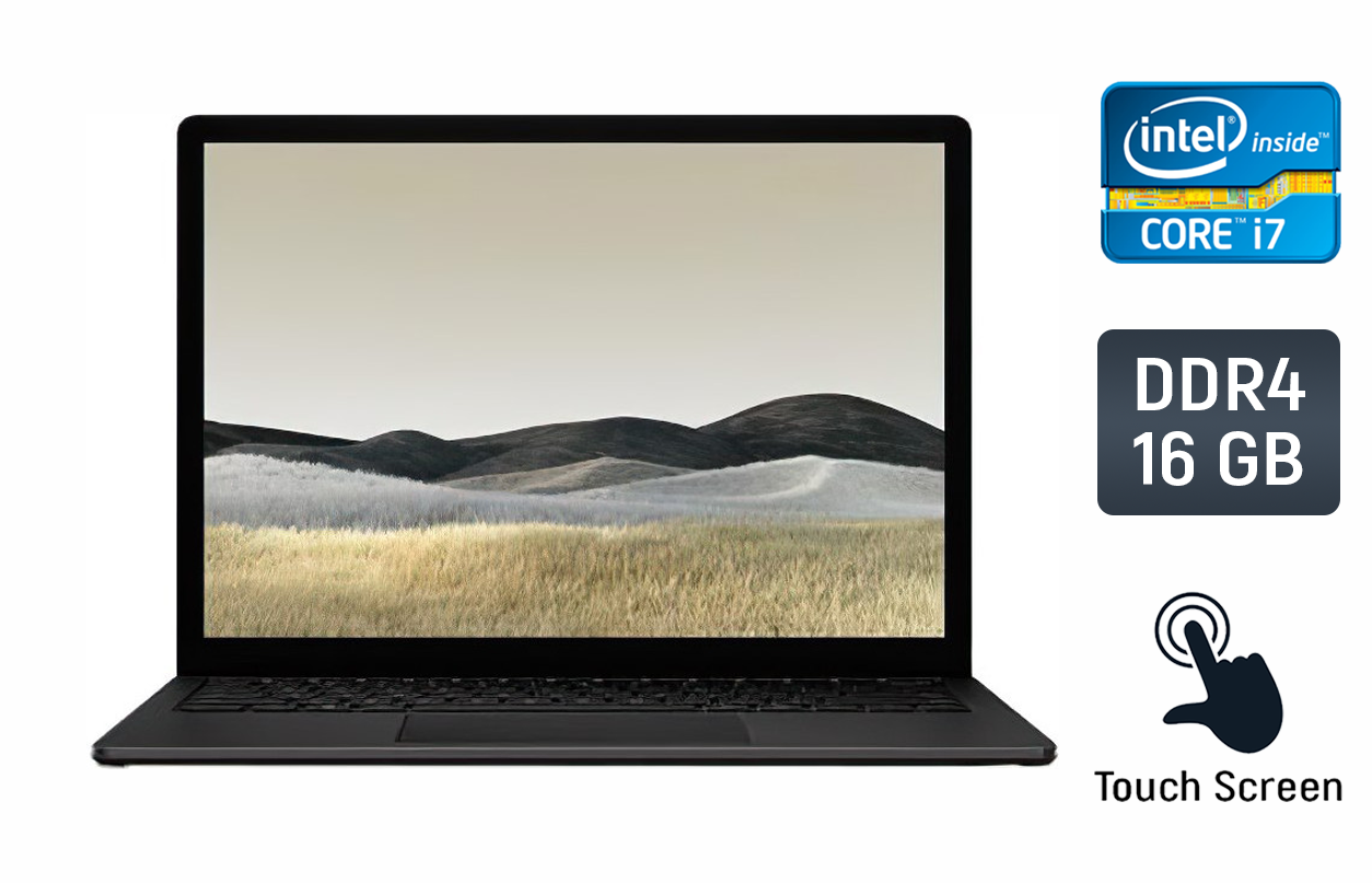 Ультрабук Б-клас Microsoft Surface Laptop 3/ 15" 2496x1664 Touch/ i7-1065G7/ 16GB RAM/ 256GB SSD/ Iris Plus