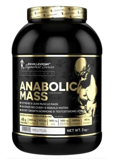 Гейнер Kevin Levrone Anabolic Mass 3000 грам Смак : Snikers