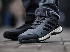 Зимові Чоловічі Кросівки Adidas Сlimaproof Gore-Tex Grey Fur / Адідас Клімапруф Гор Текс Сірі (Хутро), фото 4