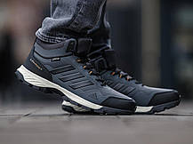 Зимові Чоловічі Кросівки Adidas Сlimaproof Gore-Tex Grey Fur / Адідас Клімапруф Гор Текс Сірі (Хутро), фото 6
