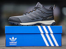 Зимові Чоловічі Кросівки Adidas Сlimaproof Gore-Tex Grey Fur / Адідас Клімапруф Гор Текс Сірі (Хутро), фото 5