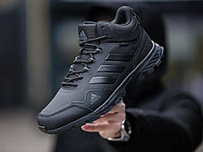Зимові Чоловічі Кросівки Adidas Сlimaproof Gore-Tex Black Fur / Адідас Клімапруф Гор Текс Чорні (Хутро), фото 3