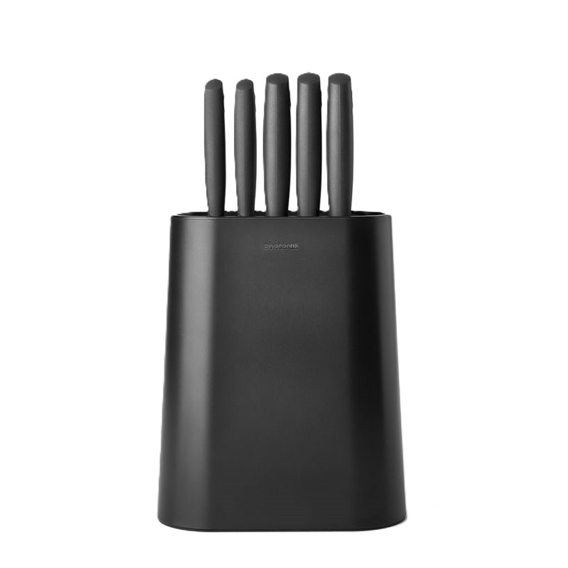 Набір ножів Brabantia TASTY+ 5 предметів чорні
