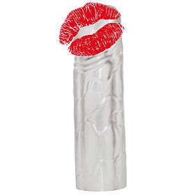 Велика прозора подовжувальна насадка на пеніс