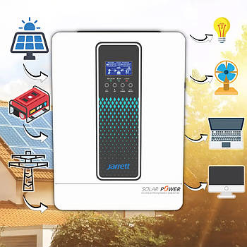 Гібридний інвертор на 24 Вт Jarrett 2.2KV 2200W 150A Інвертор однофазний з чистою синусоїдою