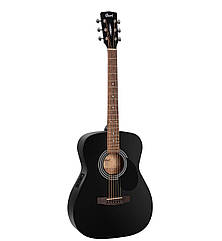 Електро-акустична гітара CORT AF510E (BLACK SATIN)