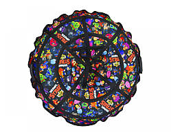 Тюбінг надувний/Ватрушка/Надувні санки ПВХ діаметром 100 см, Brawl Stars ORG