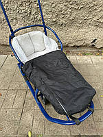 Конверти на санки на дві блискавки