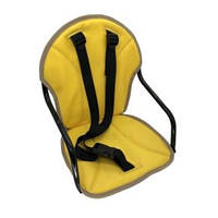 Крісло дитяче велосипедне на раму Жовте ORG