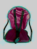 Крісло дитяче велосипедне на раму Бордове ORG