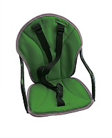 Крісло дитяче велосипедне на раму Зелене ORG