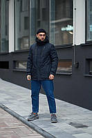 Зимова чоловіча куртка синя Everest S M L XL XXL