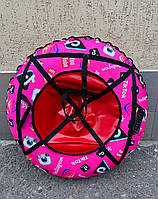 Тюбінг надувний Тик Ток Рожевий 120 см 2 Ручки ORG