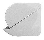 Тримач для туалетного паперу пластиковий білий (ПП КВВ), фото 3