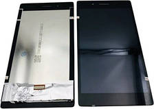 Дисплей Lenovo Tab 3 TB3-730/TB3-730F/TB3-730M/TB3-730X/TB-7304F/TB-7304i, чорний з тачскріном
