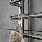 Гачок для рушнику прозорий 24-742130-6595, фото 3