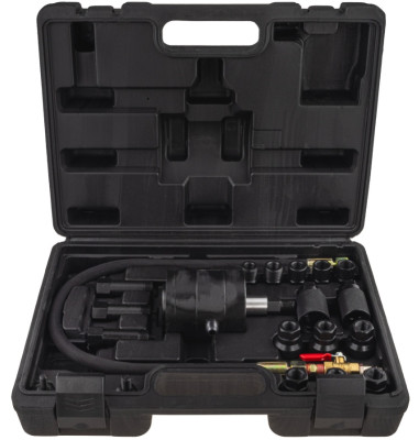 Знімач пневматичний форсунок BOSCH SIMENS DELPHI DENSO 21 од. з перехідниками М8-M31 Falcon F05851