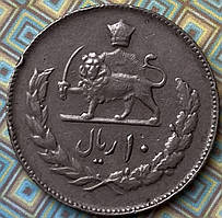 Монета Ірану 10 ріалів 1976 р.