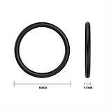 Набір гумових ерекційних кілець Cock & Ball Rings Rubber Set, фото 3
