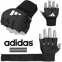 Швидкі бинти рукавички гелеві Adidas внутрішні для боксу та єдиноборств захист рук боксерські бинт-рукавичка