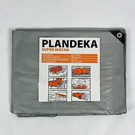 Тент сірий 160 г/м2 "Plandeka Mochna"