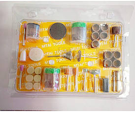 Набір насадок для бормашини Dremel на блістері 105шт