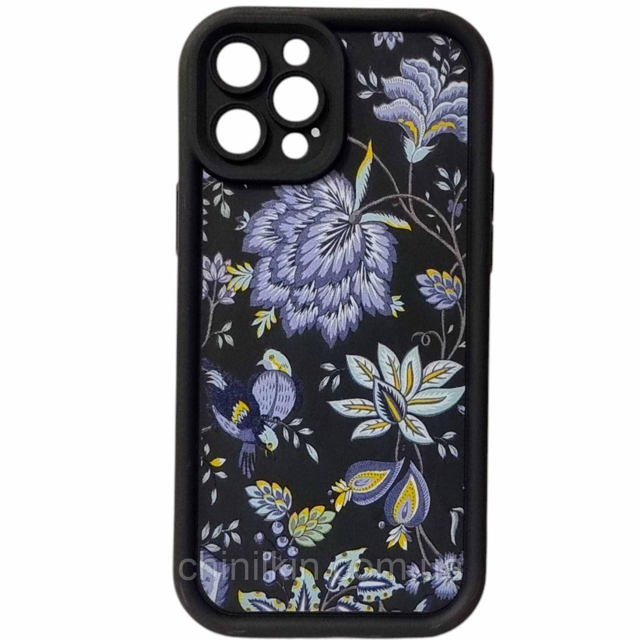 Накладка TPU Prestige для iPhone 16 Pro Max (6.9")- піони, фото 1