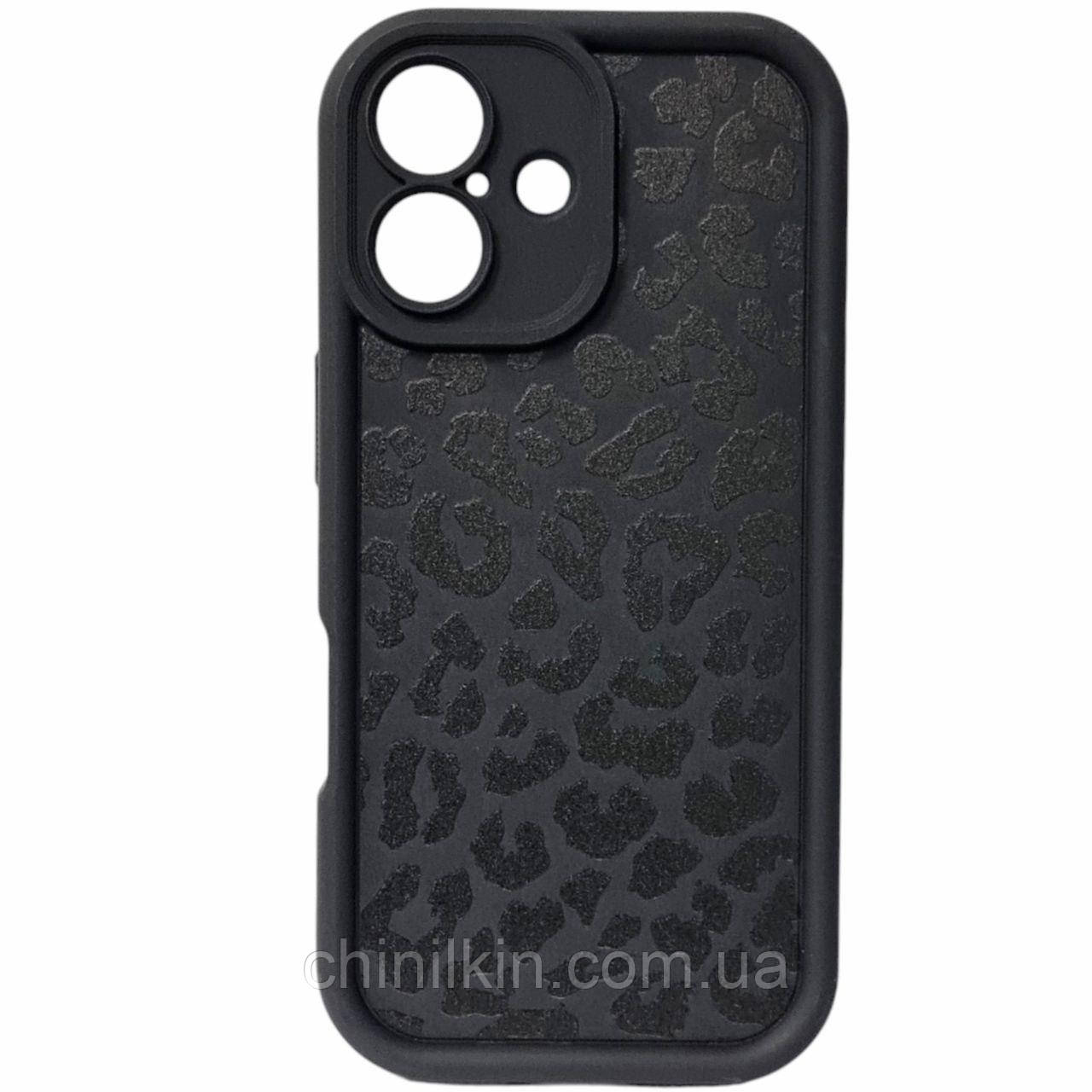 Накладка TPU Prestige для iPhone 16 (6.1") — леопард, фото 1
