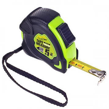 Alloid. Рулетка с автостопом полотна 5 м/25 мм (RG37-525) (RG37-525)