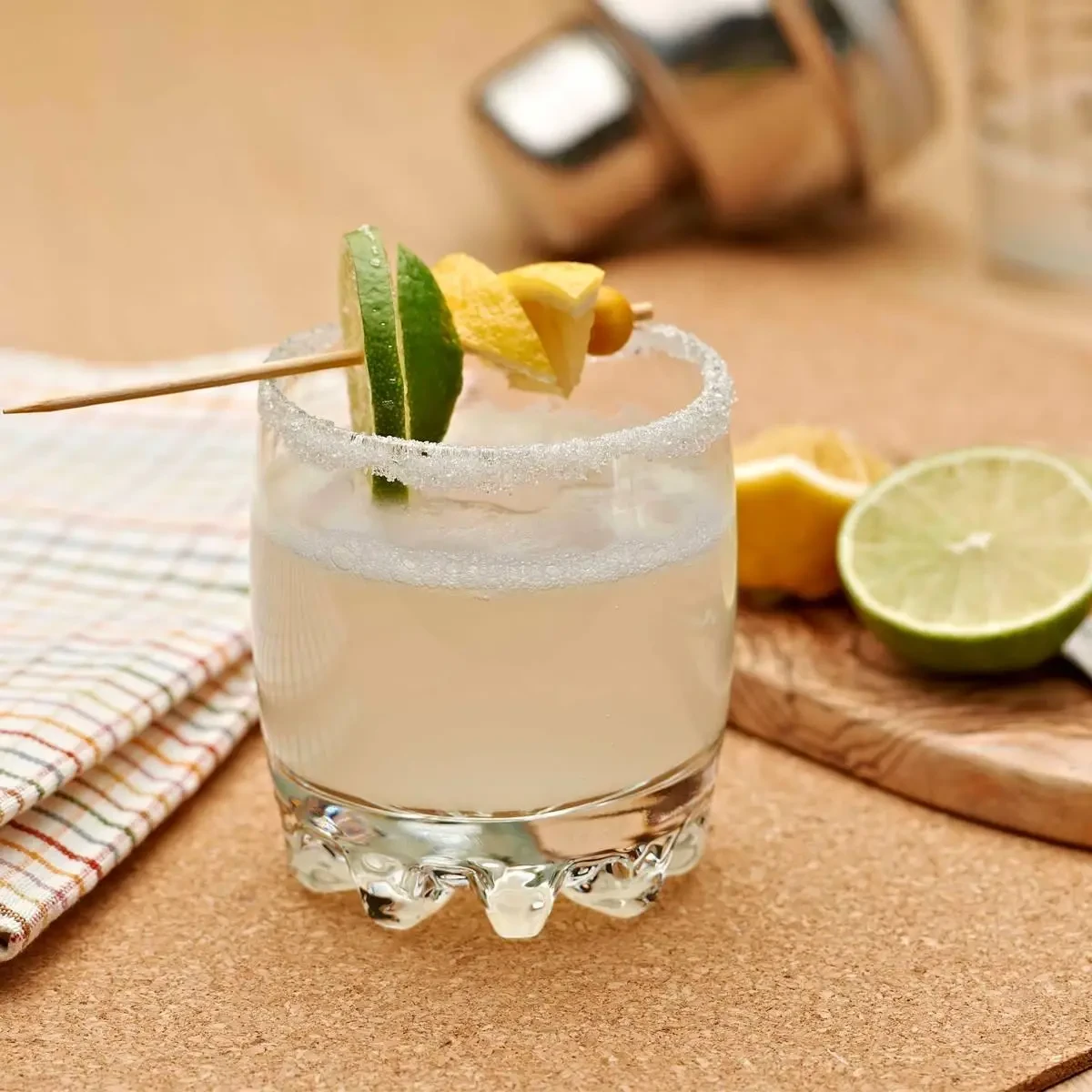 Набір стопок з декоративним дном 75 мл Сільвана 6 шт