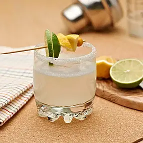 Набір стопок з декоративним дном 75 мл Сільвана 6 шт, фото 1