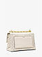 Жіноча сумка сумка Michael Kors Cece Medium Logo Shoulder Bag (кремова) ОРИГІНАЛ, фото 4